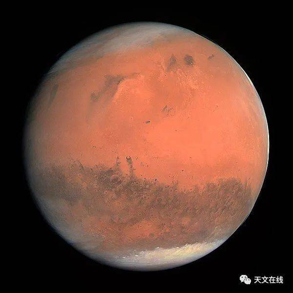 火星的照片（圖片來源：wikipedia）