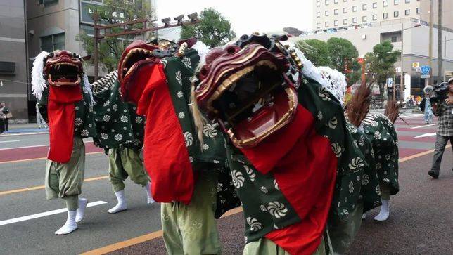 神樂系獅子舞以西日本為中心分佈在全國各地
