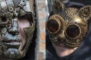 烏克蘭藝術家的蒸汽朋克風面具，把密集恐懼症看沉默了