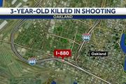 美國奧克蘭高速，2歲華裔男童中槍身亡！全家正常行駛卻遭飛來橫禍