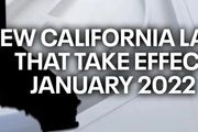 加州人，1月1日起數百條新法律生效，這些與你我息息相關