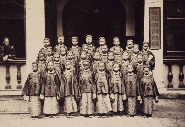 赴美留學的中國兒童，1872年