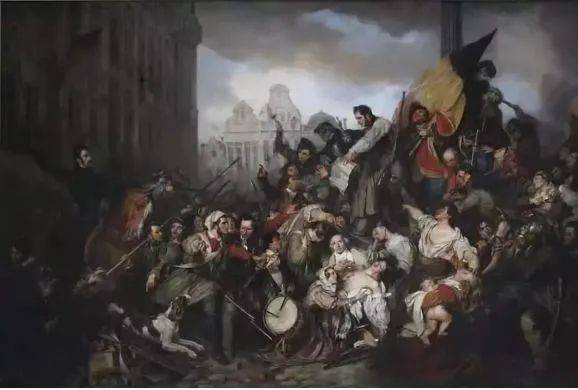 1830年革命，比利時脫離荷蘭獨立