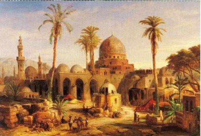 阿拔斯王朝的首都巴格達