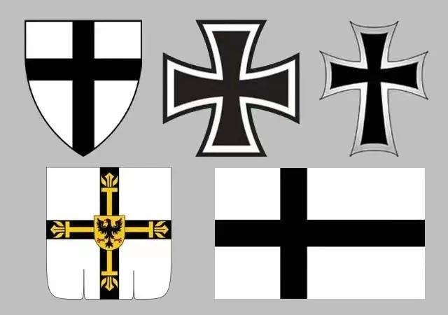 騎士團的標誌成為日後德軍的「鐵十字」