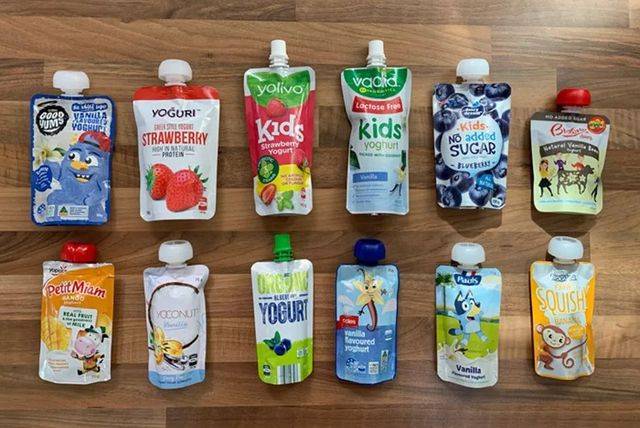 營養健康的兒童酸奶