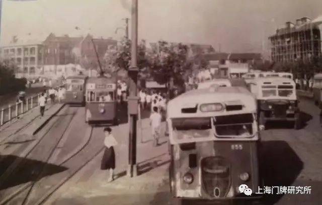 1960年代提籃橋核心區域交通繁忙場面