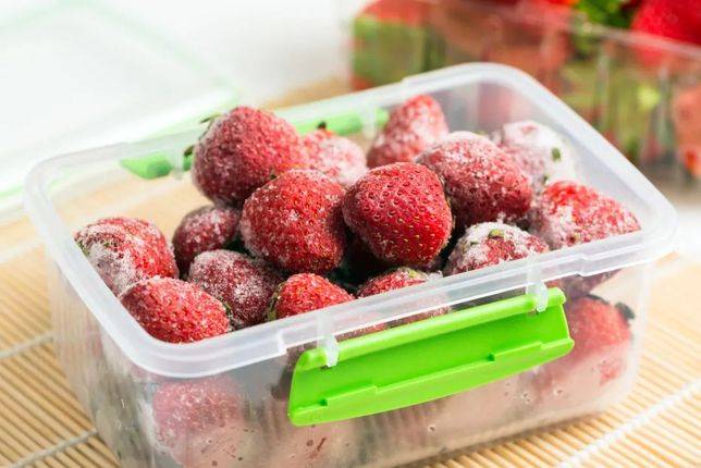 傳統定壓冷凍保存草莓
