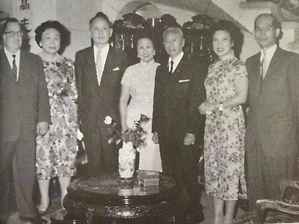 1959年，顧維鈞和嚴幼韻在墨西哥城的婚宴