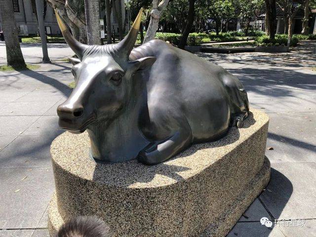 流落在外的台灣神宮的銅牛