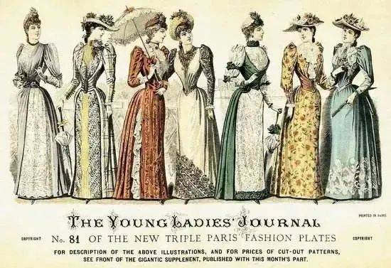 維多利亞時代的女性著裝