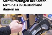 【注意】刷卡故障還沒解決！全德主流超市幾乎全被影響無法刷卡，出門買菜戴好現金呀