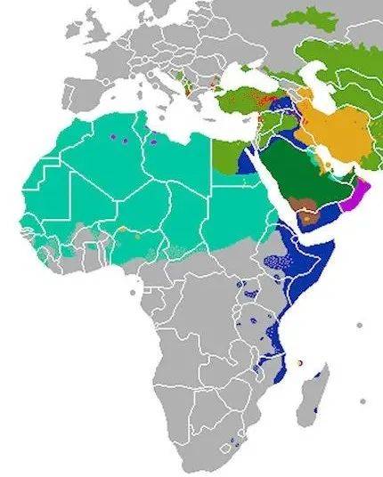 伊斯蘭教在非洲的分佈
