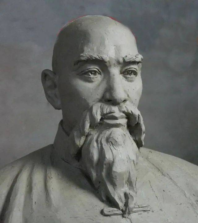 羅蘭芳的雕塑，可以算是中國最早的「總統」