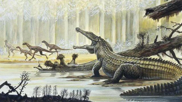 原始鱷魚類和早期恐龍出現